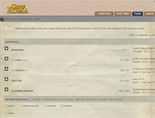 Tablet Screenshot of bbs.callofroma.com